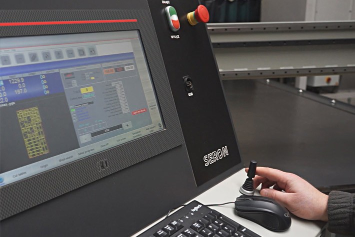 SERON CNC Portal valdymas