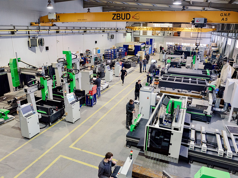 SERON CNC staklių gamyba ir surinkimas
