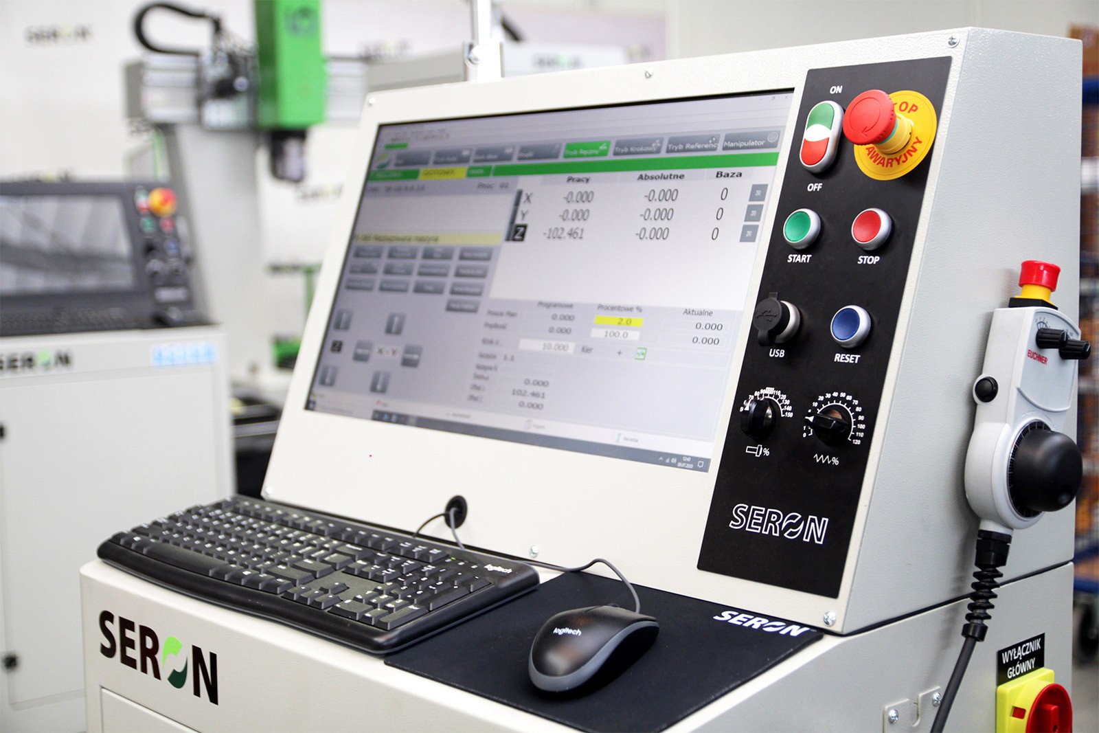 SERON Pro+ OSAI CNC valdymas
