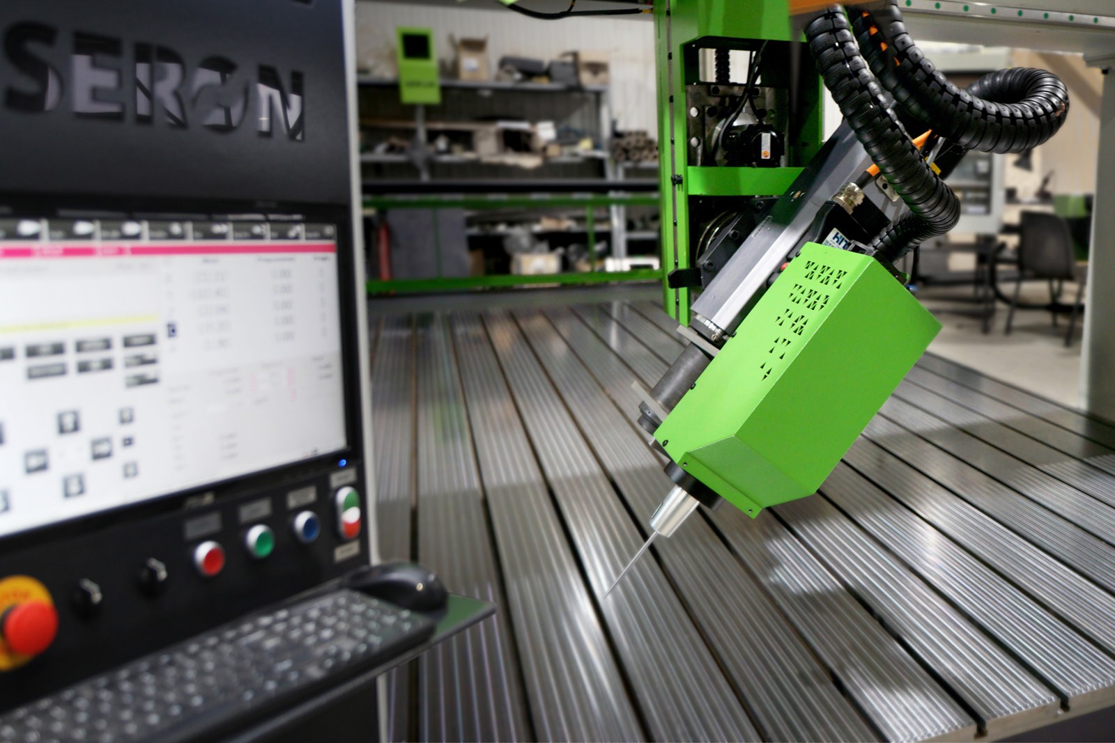 SERON Pro+ pasukamas elektrošpindelis