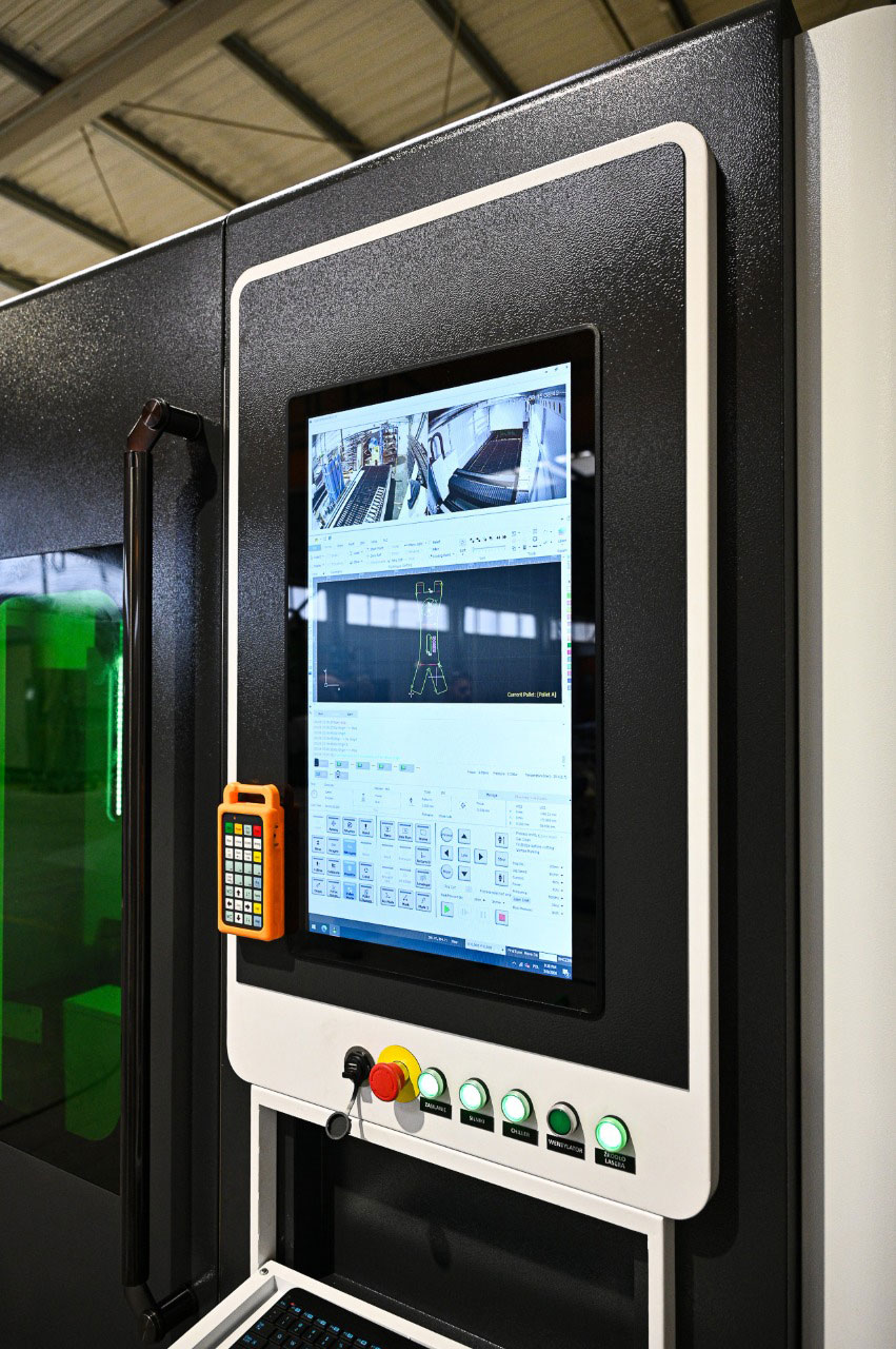 SERON Fiber Core operatoriaus panelė