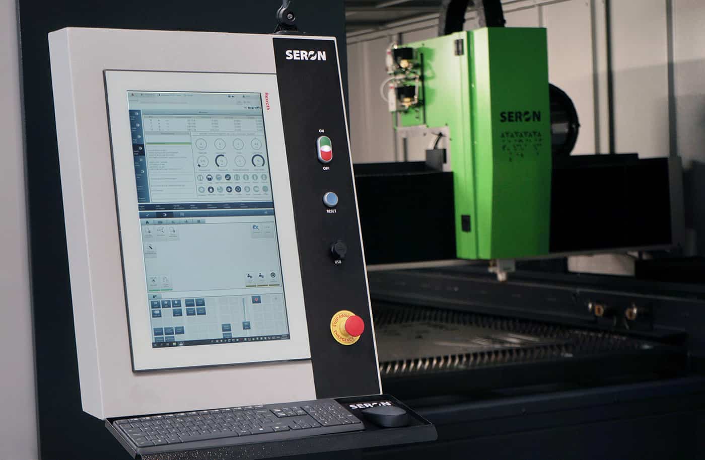 SERON Fiber CNC valdymo sistema