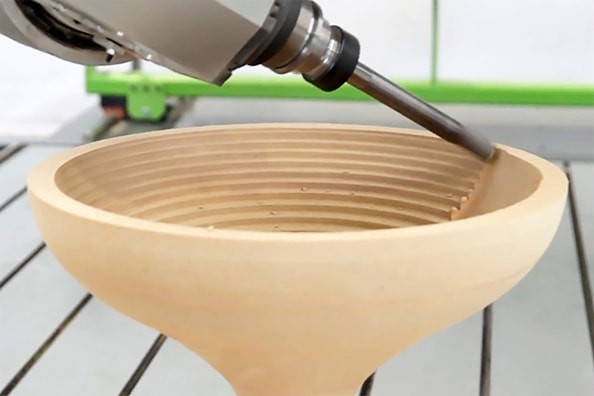 5 ašių CNC erdvinis apdirbimas